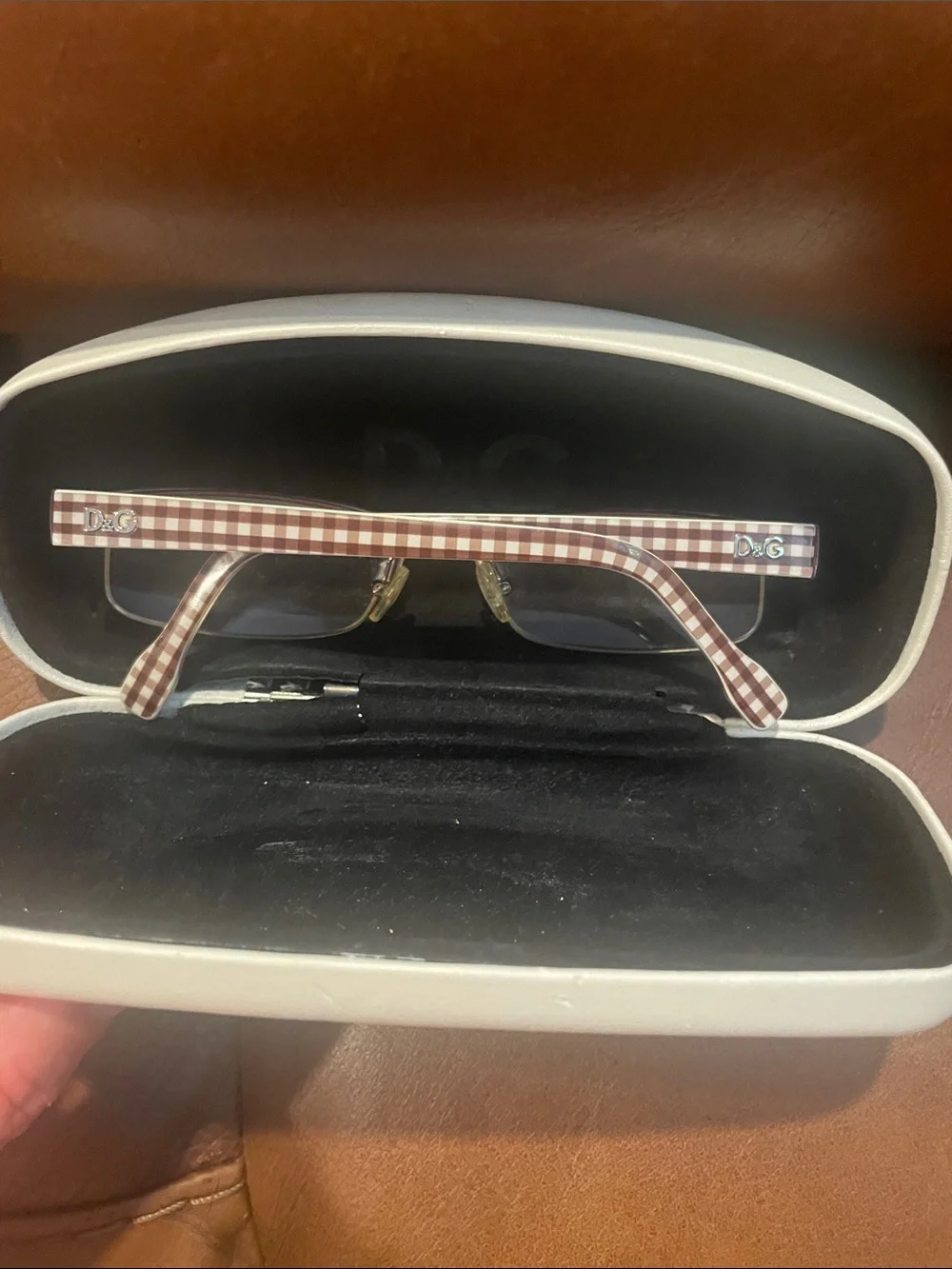 Dolce & Gabbana Eyeglasses DD5095 1066 Brown Gingham